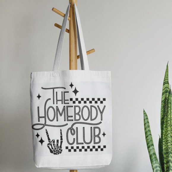 The Homebody Club Canvas Tote Bag - Picture 8 of 8